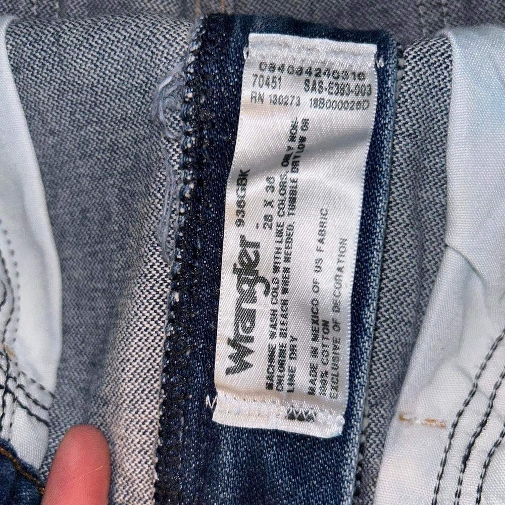 Wrangler High Rise Jeans with Multicolor Pocket - Picture 4 of 4